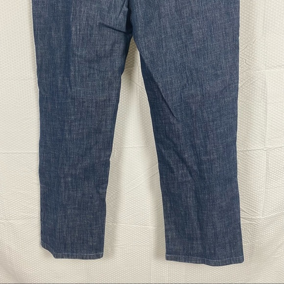 Men's Sportcraft Size 13 W 32 L 36 Dark Wash Blue Crop Denim Pant Jeans - Picture 8 of 12